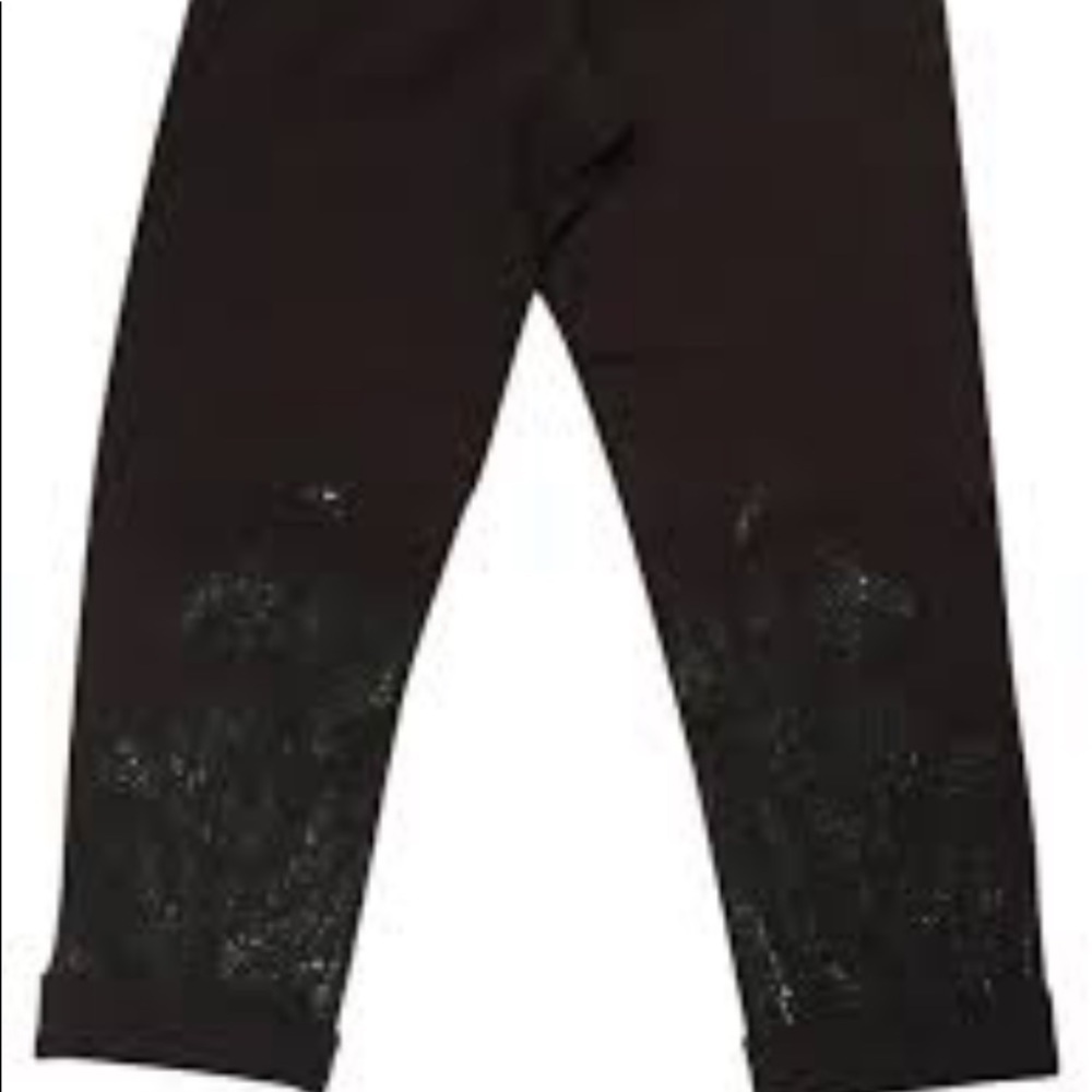 Lululemon black crop leggings